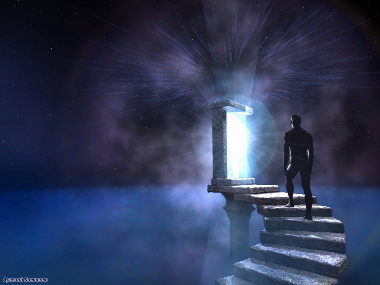 星際之門 壁紙中的科幻藝術設計